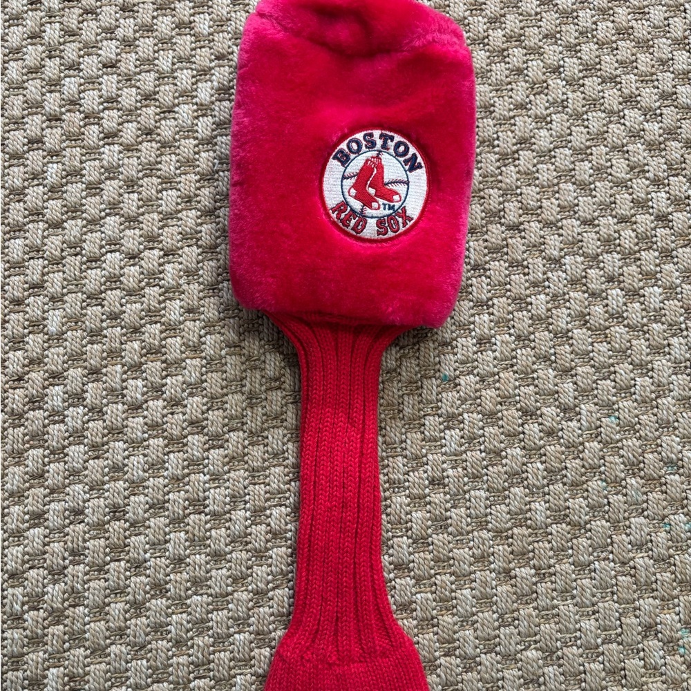 Boston Red Sox Red Golf Driver Headcover